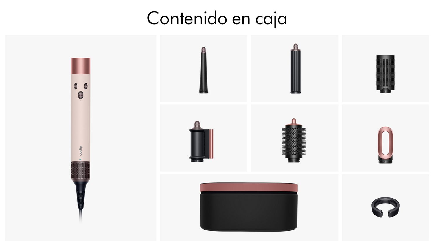 Multiestilizador y Secadora Dyson Airwrap™ i.d. (Ceramic Pink