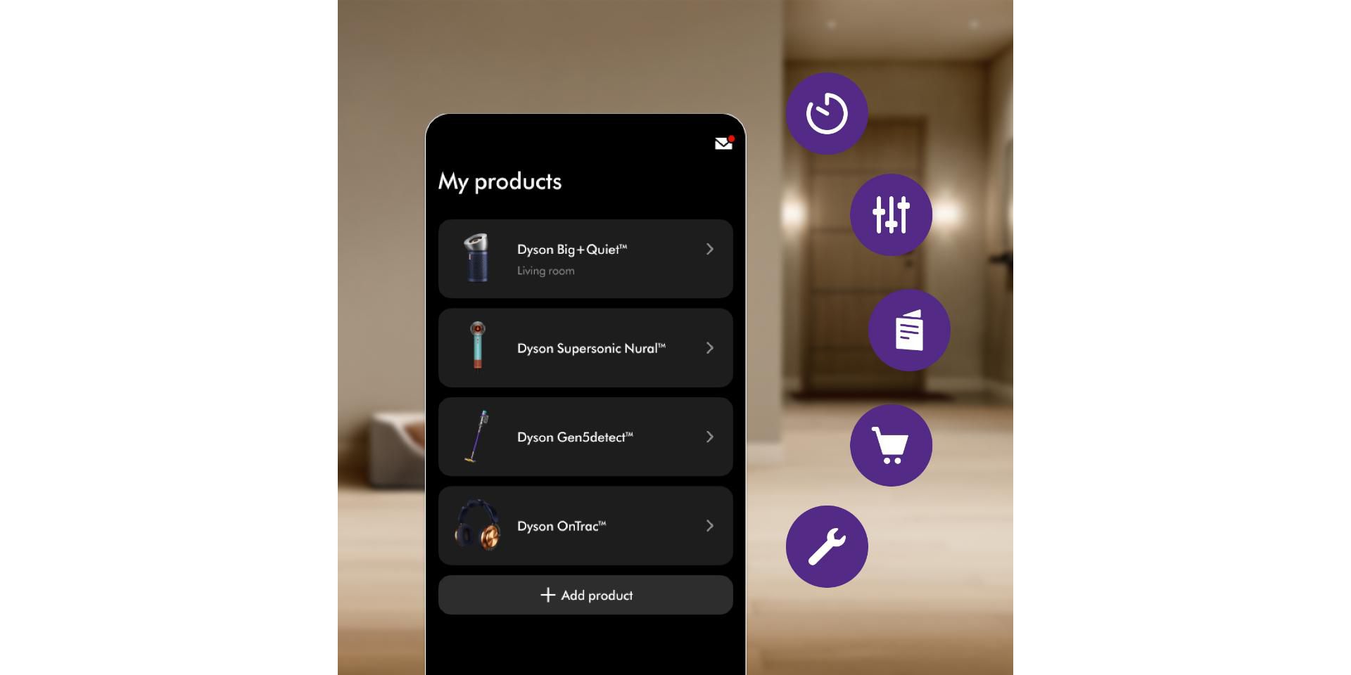 Dyson app
