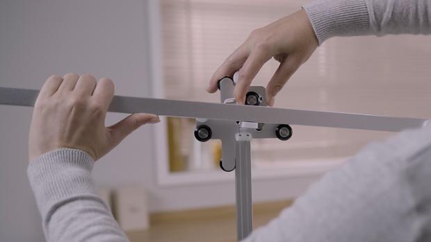 Graphic showing how the arm changes direction