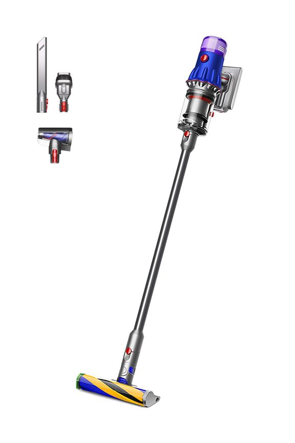 Aspiradora sin cable Dyson V12 Detect Slim Fluffy (Plata/Niquel)