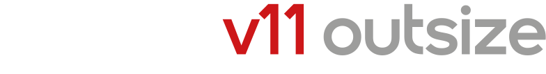 V11 Outsize Logo