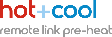 Dyson Hot+Cool Remote Link Pre-heat logo.