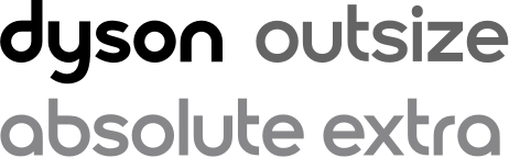 Dyson Outsize Absolute Extra logo