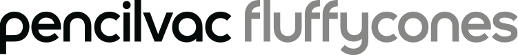 Dyson PencilVac Fluffycones logo.