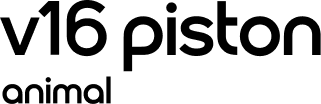 Dyson V16 Piston Animal logosu.