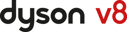 Dyson V8 cordless vacuum cleaner logo