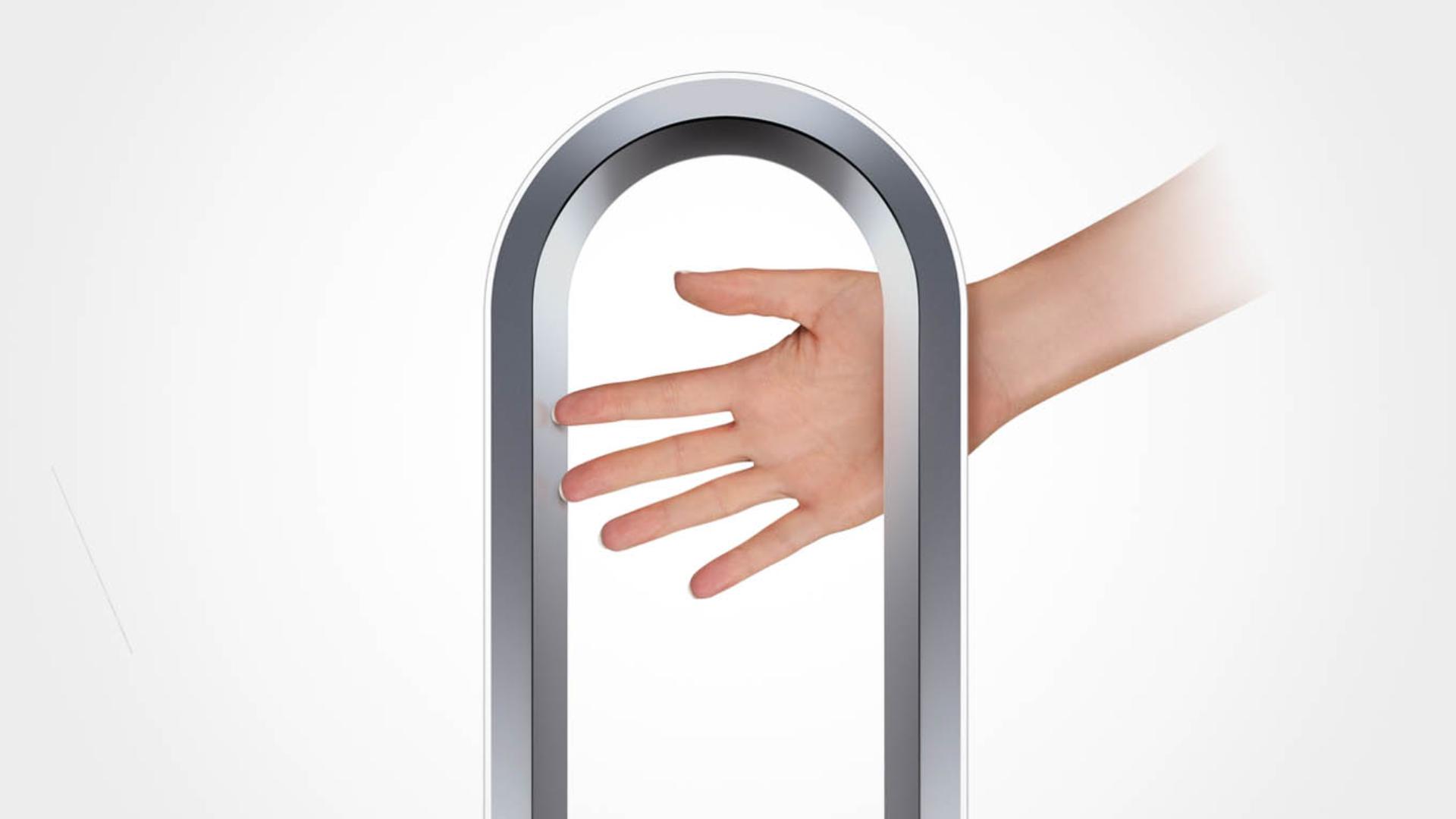 Hands touching no blades