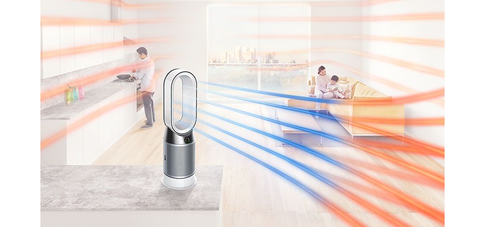 Image showing powerful, cooling airflow in a bedroom