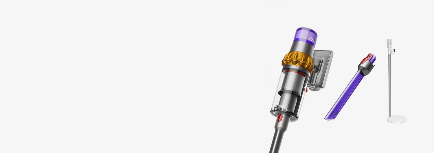 Période d'essai prolongée du Dyson V15 Detect incluant un cadeau Floor Dok