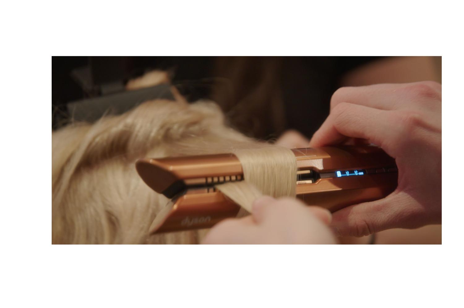 Dyson Airwrap multi-styler curling hair