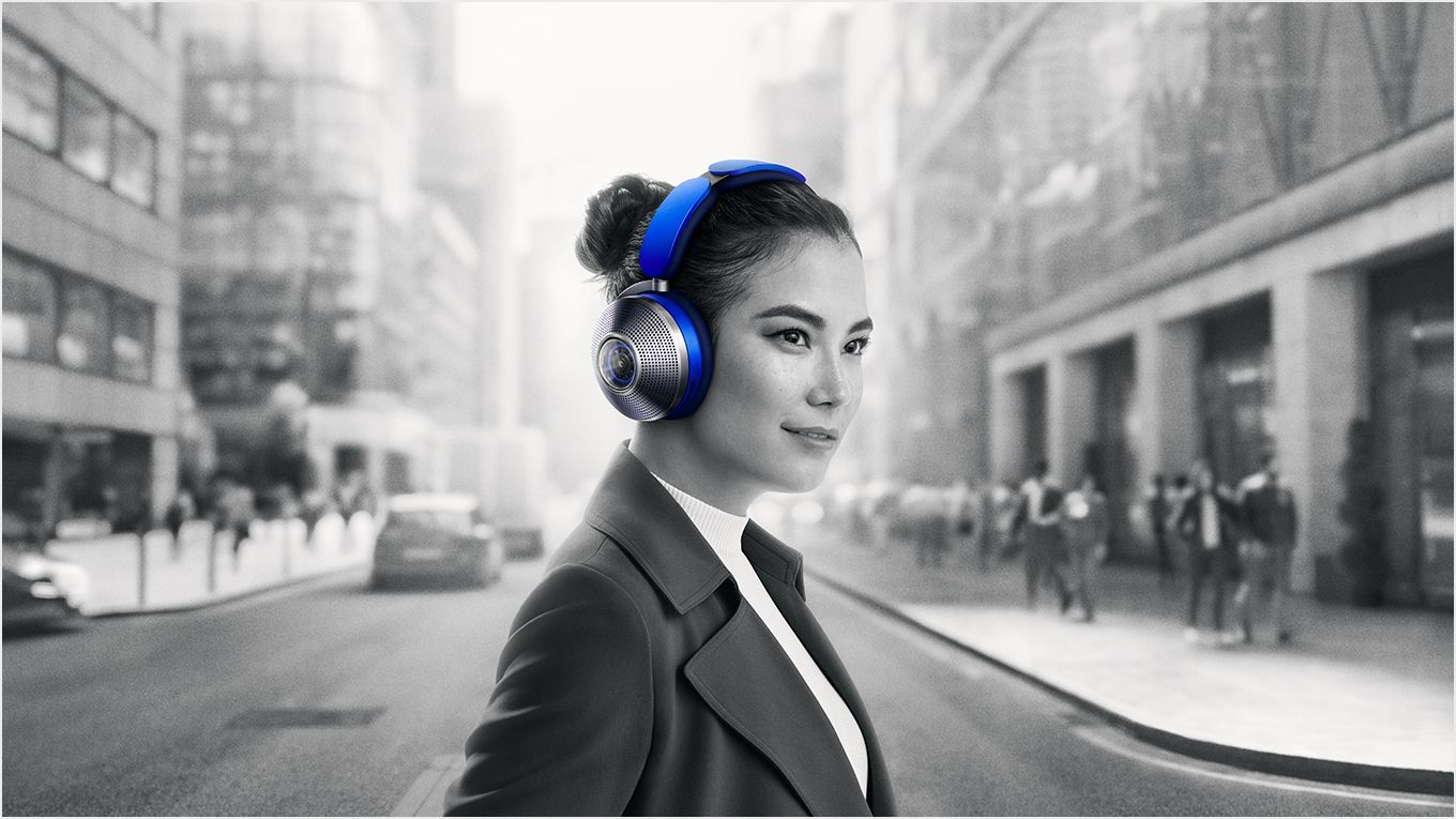 Luftrensende hovedtelefoner.