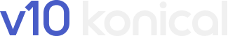 Dyson V10 Konical logo.