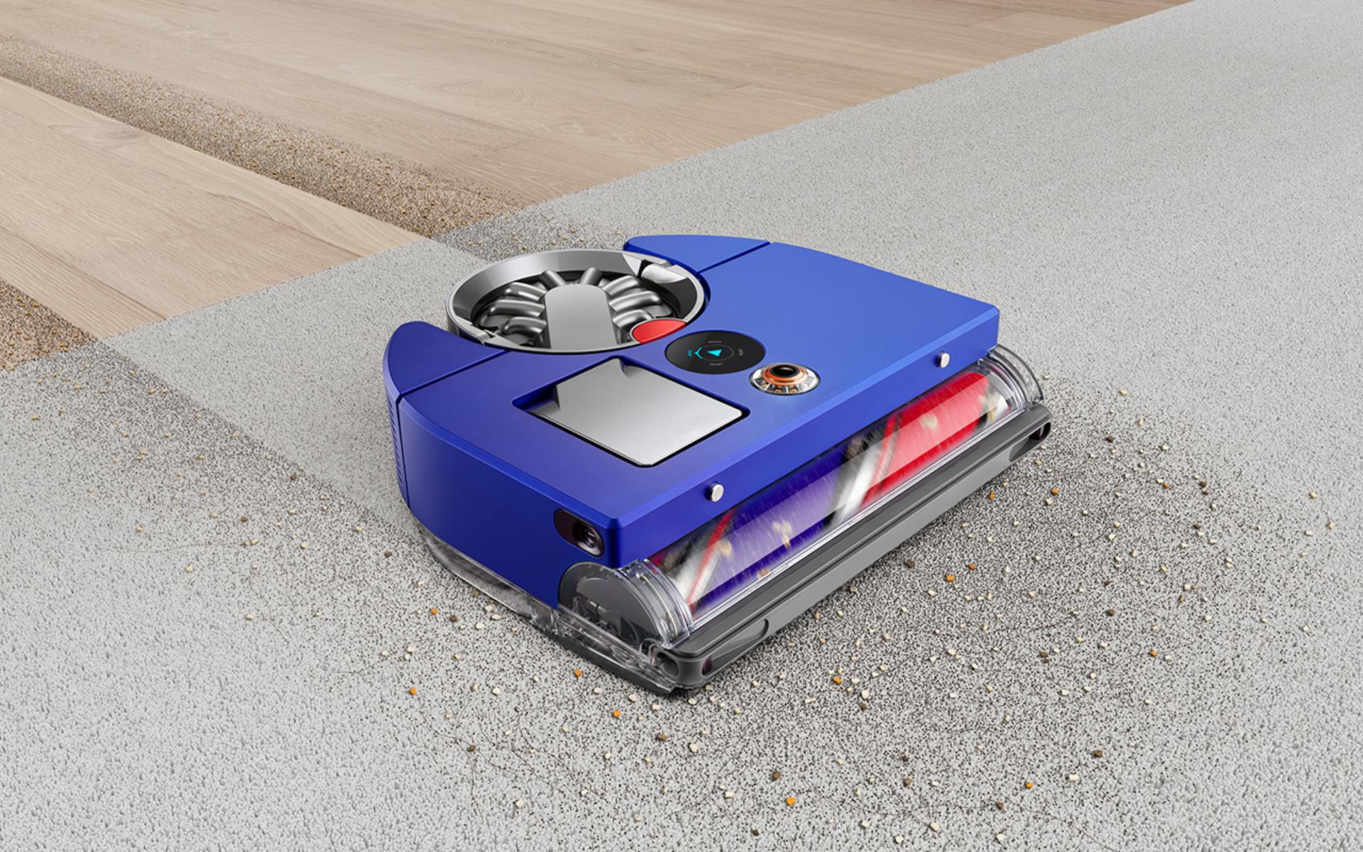 Video of Dyson 360 Vis Nav robot vacuum cleaning