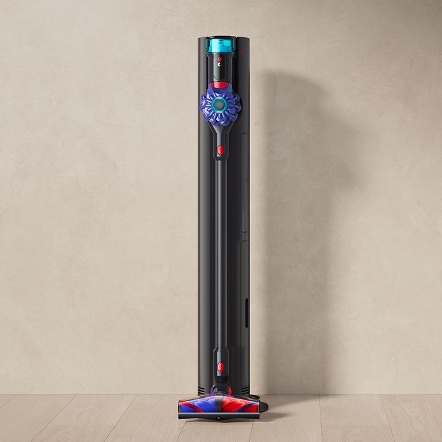 Dyson V10 Konical vacuum in the Auto-empty Dok™.