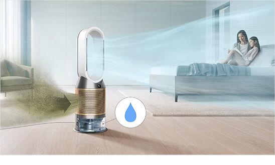 3 in 1: Luftreiniger, Luftbefeuchter & Ventilator | Dyson.at