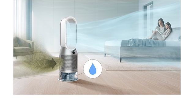 Dyson Pure Humidify + Cool™  Luftbefeuchtung und Luftreinigung