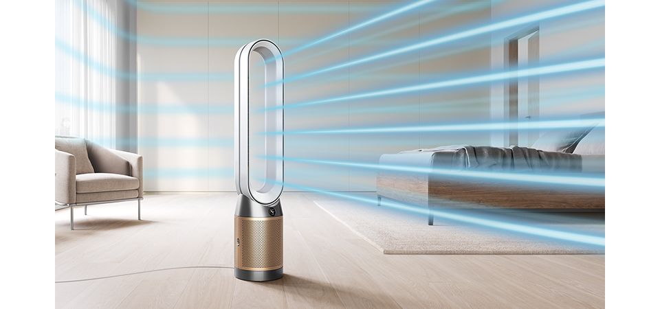  Dyson Purifier Cool verteilt gereinigte und gekühlte Luft