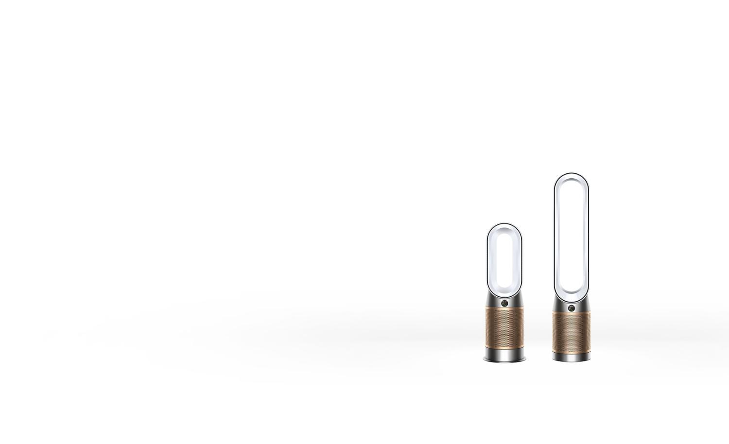 Purificador Dyson numa sala de estar
