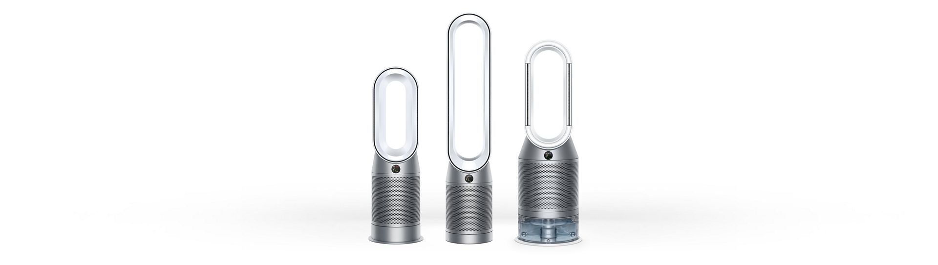 Dyson purifier range including purifying humidifier fan 