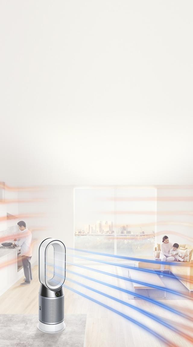 Pure Hot Cool Purifier Fan Heater Features Dyson Dyson