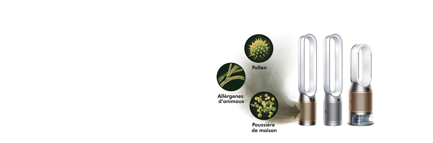 Nos purificateurs d'air contre les allergies