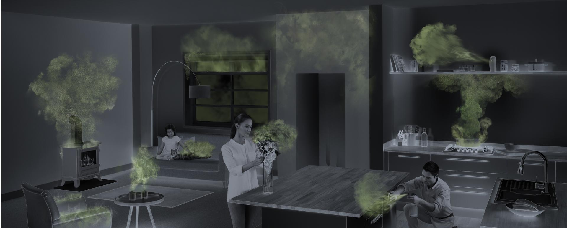 Domy i mieszkania mogą być nawet 5 razy bardziej zanieczyszczone niż powietrze na zewnątrz