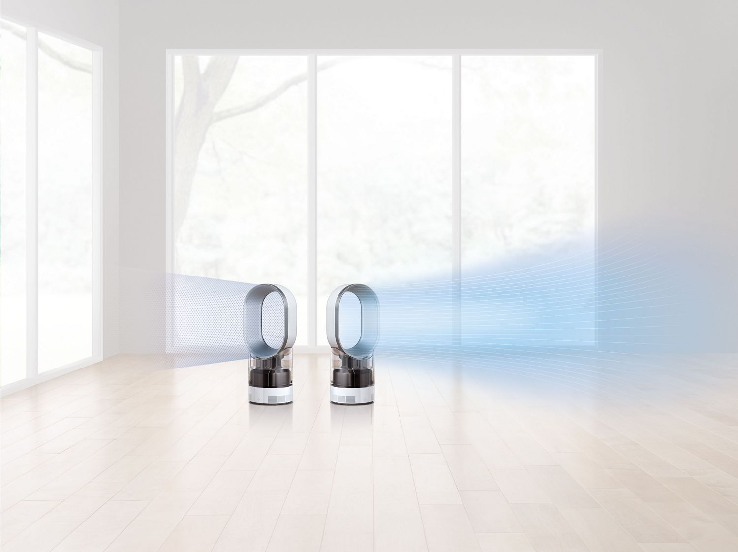 Deux humidificateurs Dyson