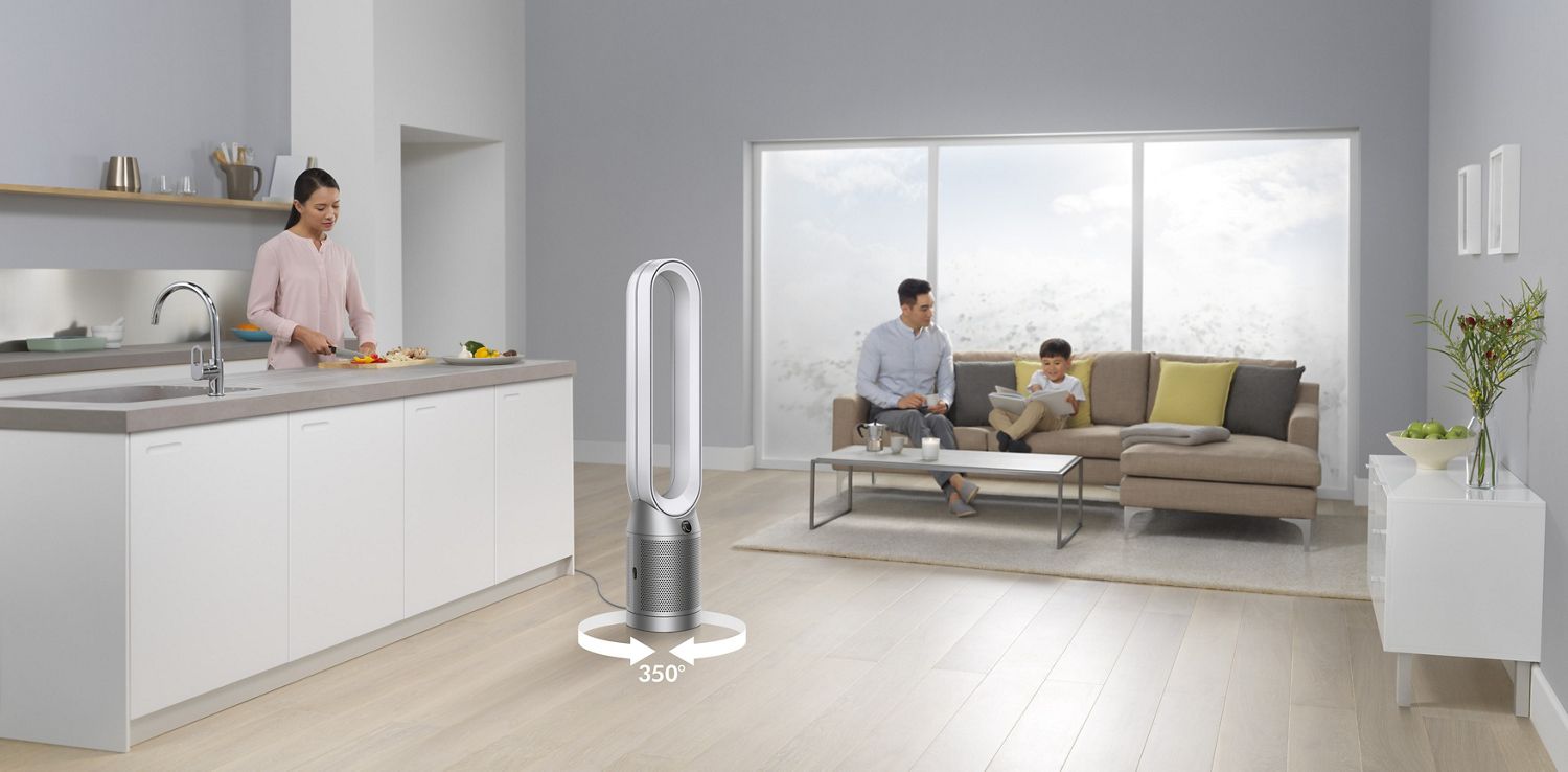 Arrows showing 350 degree oscillation