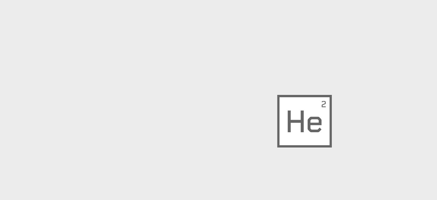Helium element symbol