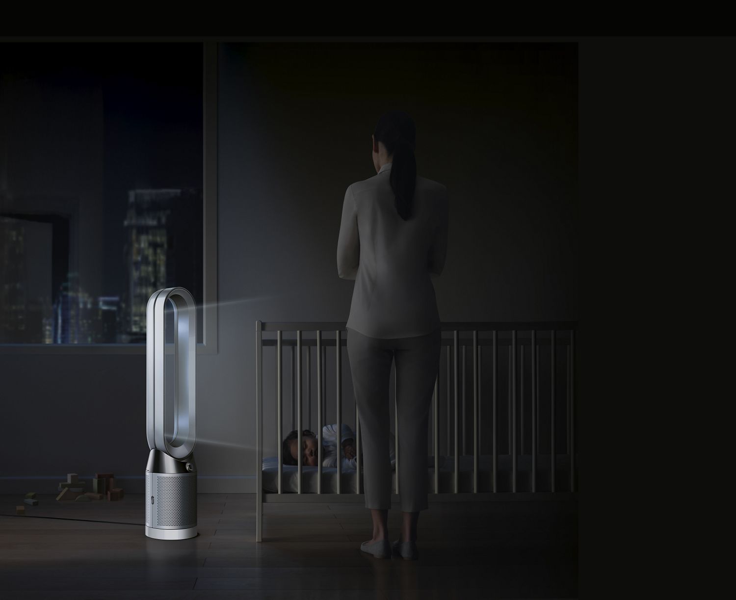 Dyson air purifier night outlet mode