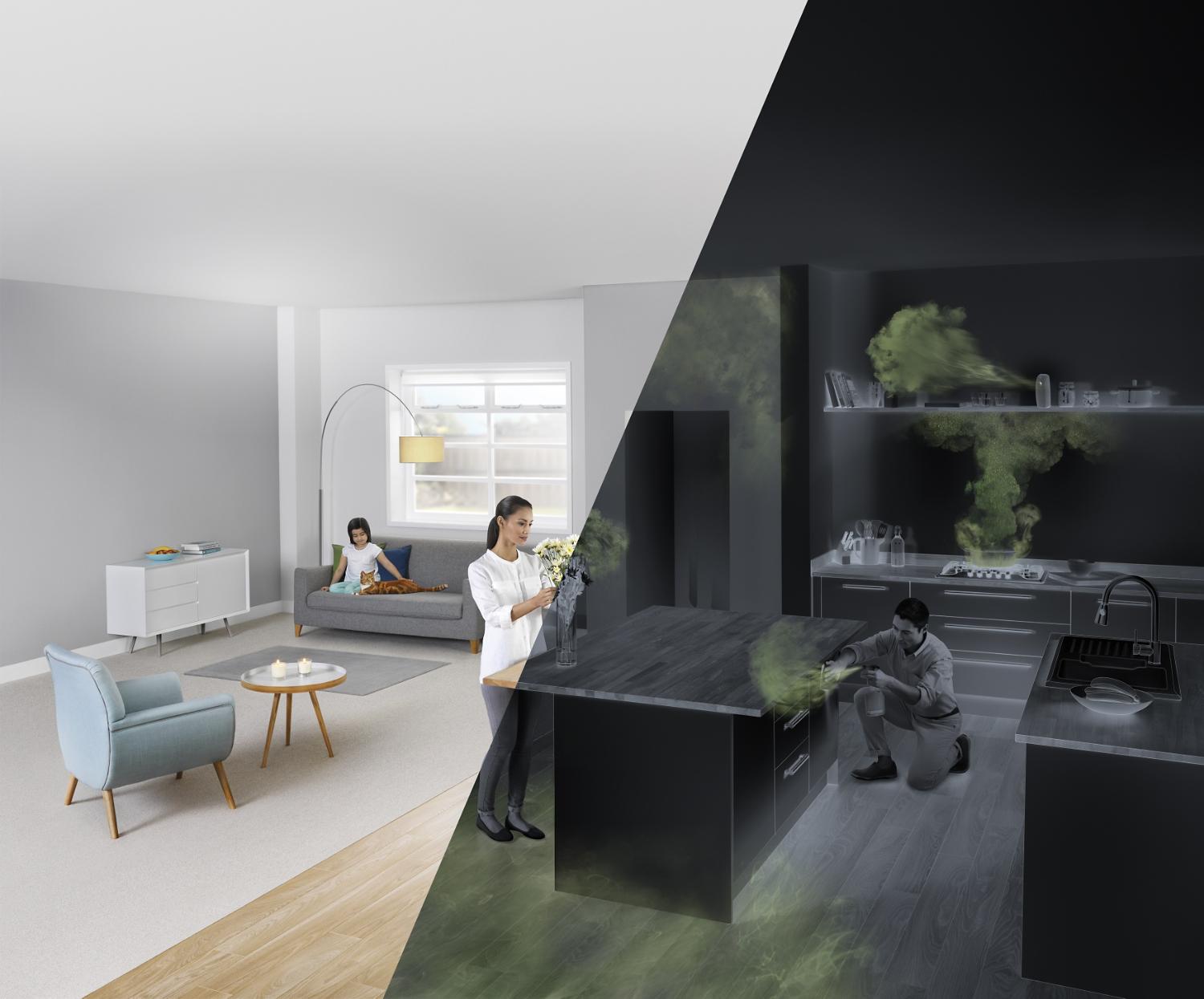 Dyson Pure Cool indoor air pollution