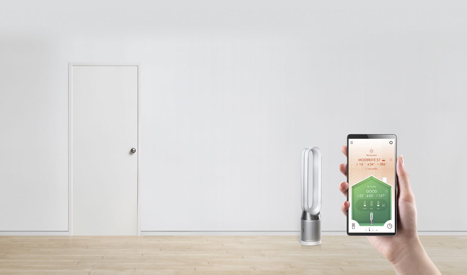 Dyson tp04 deals app