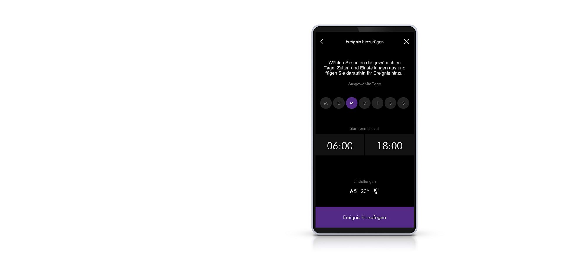 Filterprüfung in der Dyson Link App