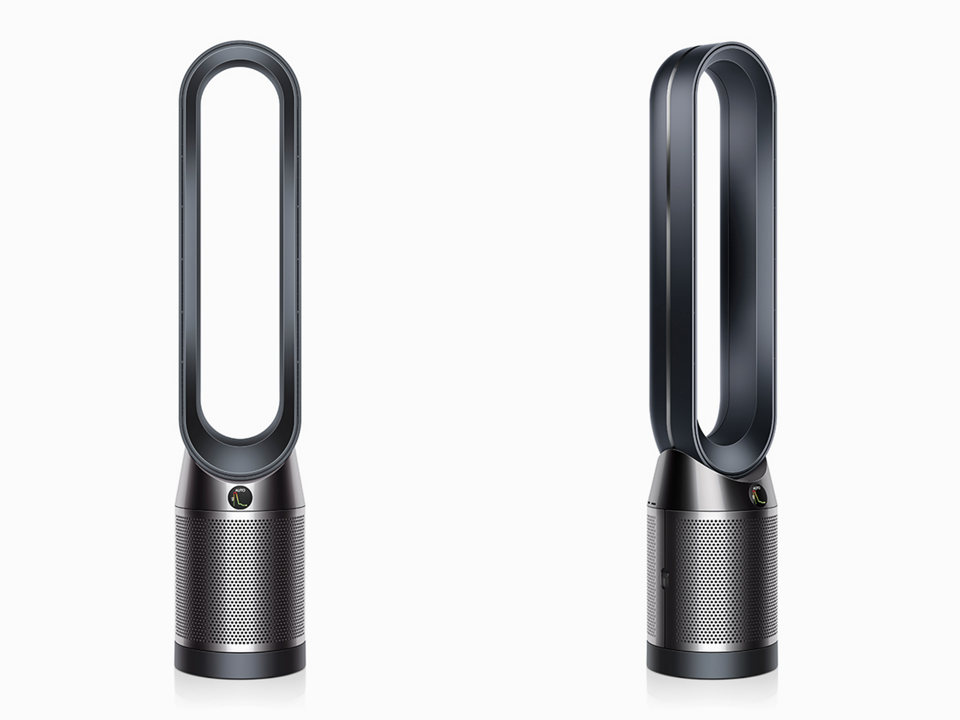 black nickel dyson air purifier