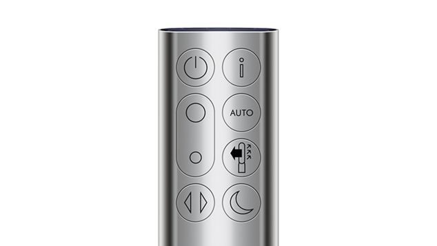 Dyson Pure Cool air purifying tower fan magnetized remote control