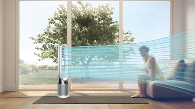 Dyson Pure Cool air purifying tower fan cools you in the summer