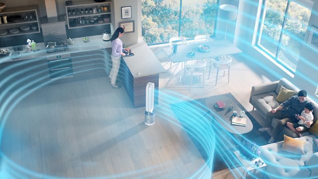 Demonstration der Air Multiplier™ Technologie