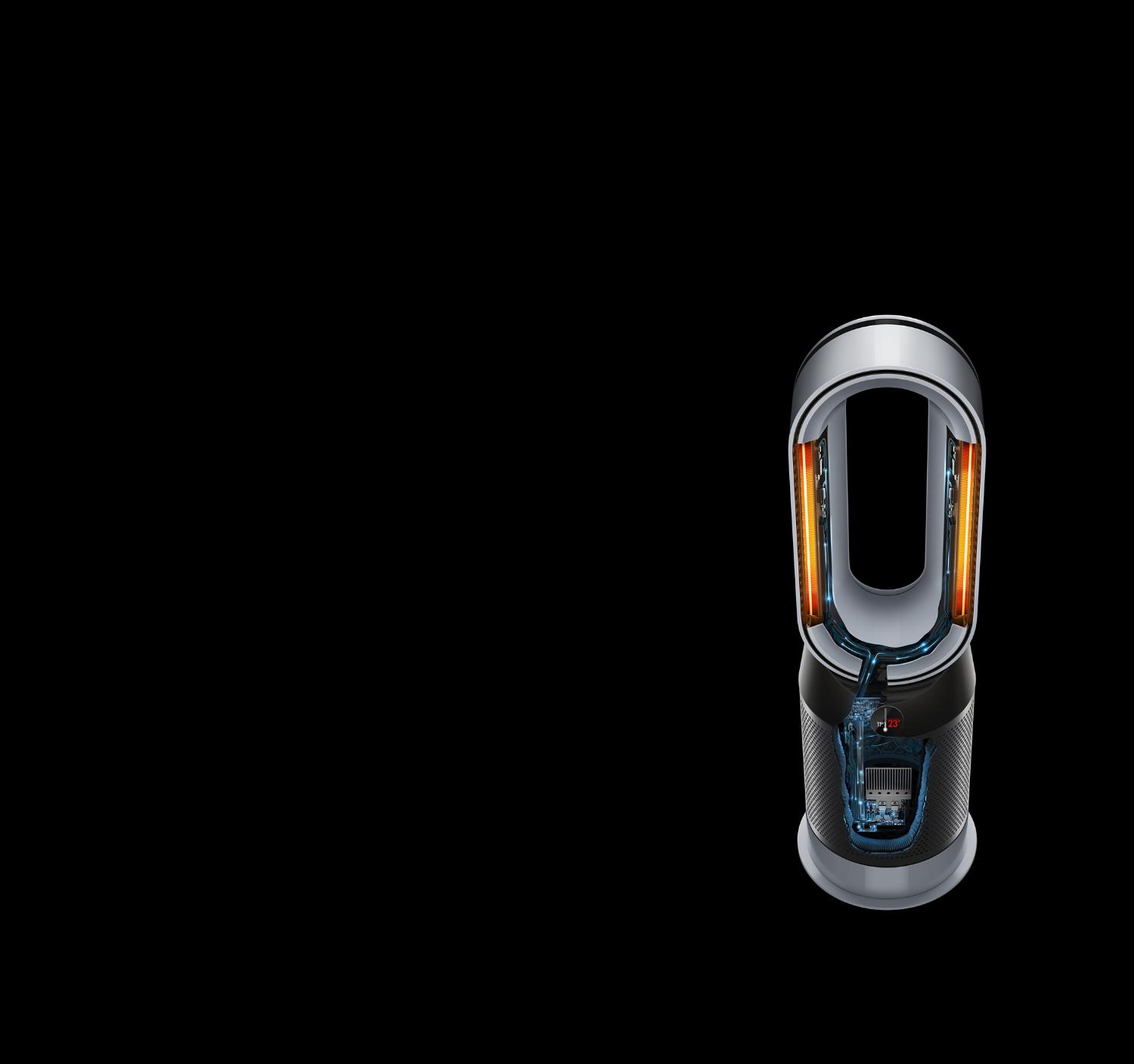 Looking inside the Dyson Pure Hot+Cool purifier fan heater