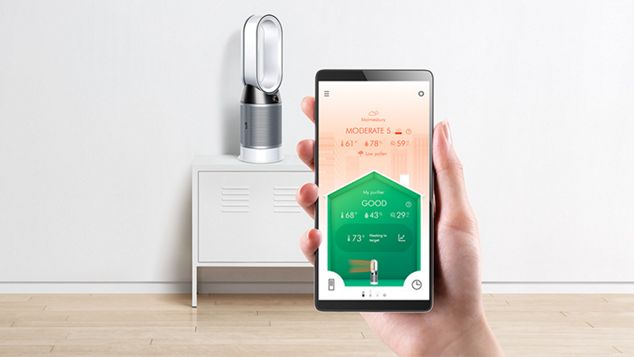 Dyson Link app for Pure Hot Cool air purifying heater fan