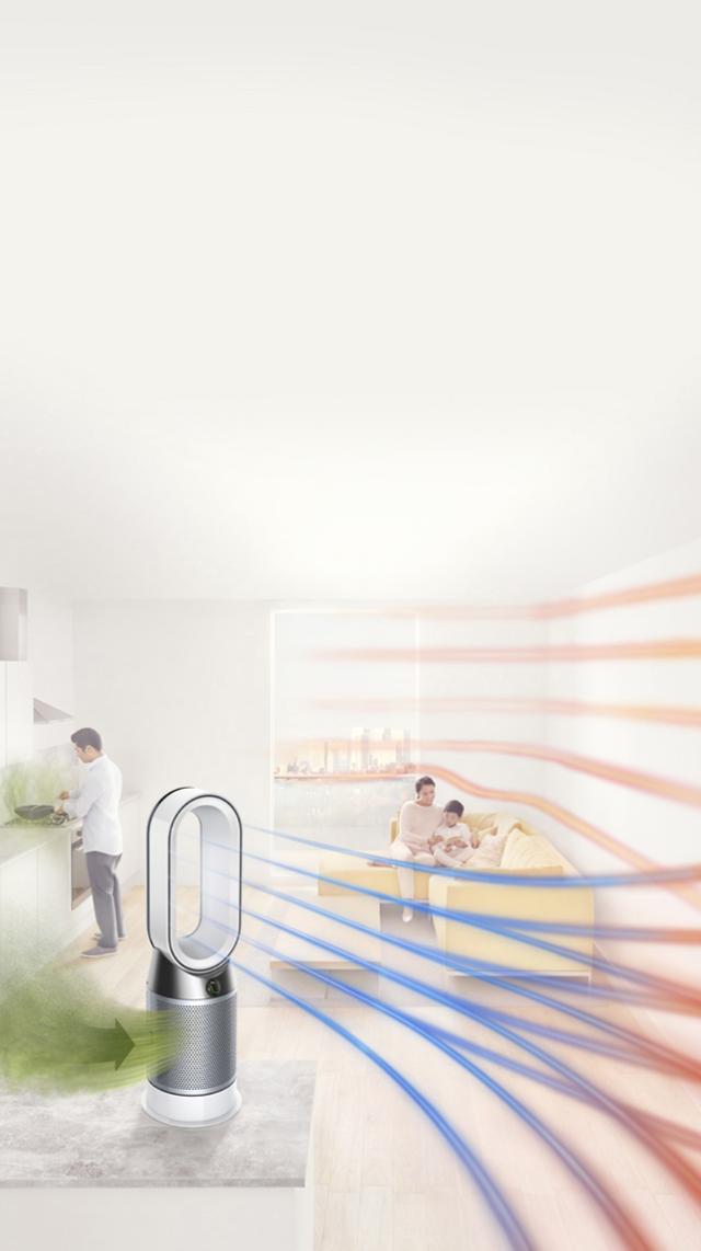 Pure Hot Cool Purifier Fan Heater Features Dyson Dyson