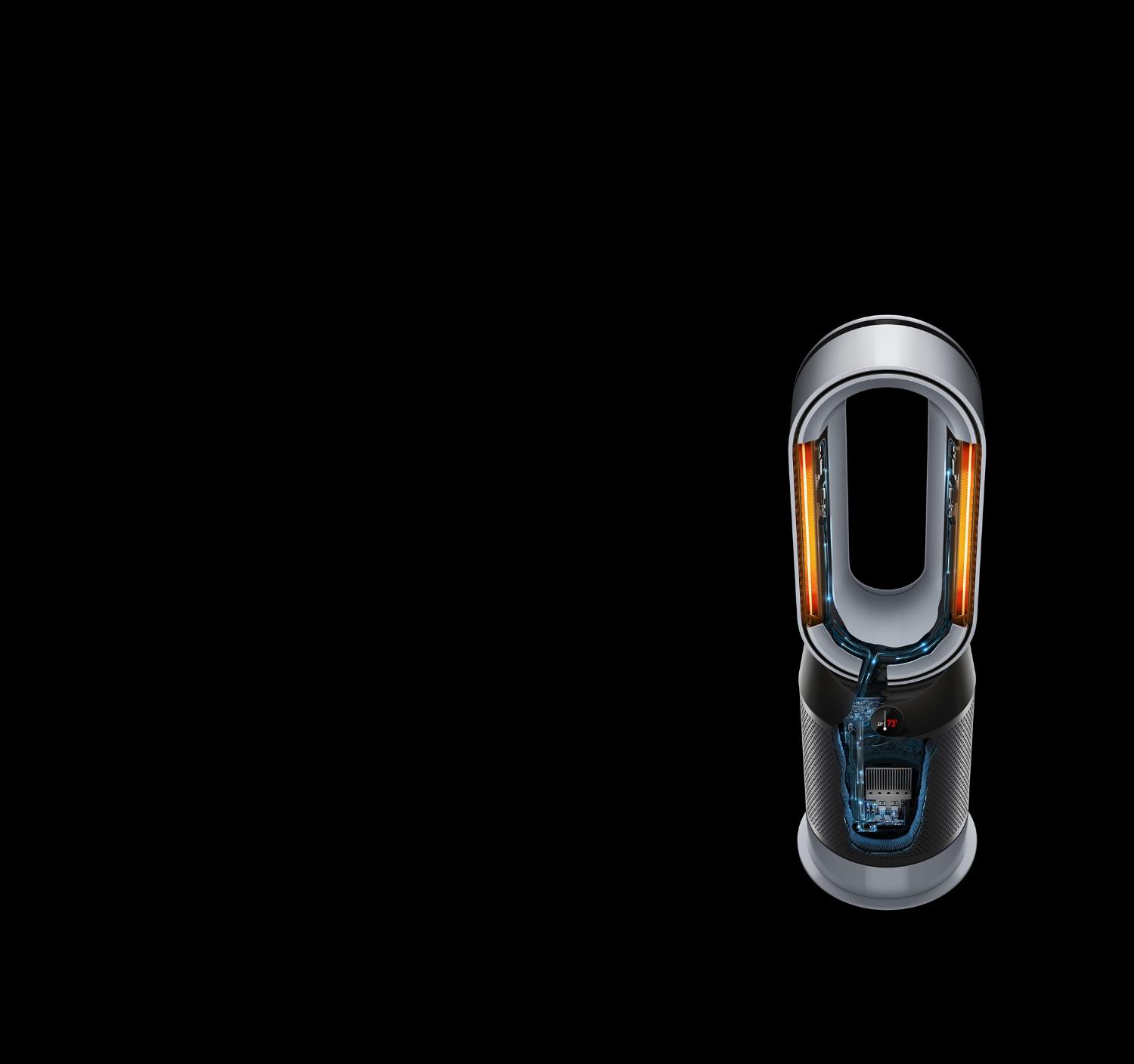 Looking inside the Dyson Pure Hot+Cool purifier fan heater