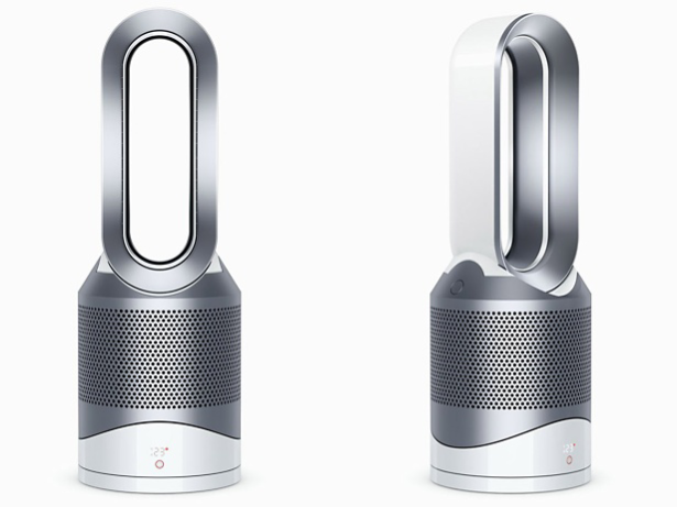  Dyson Pure Hot+Cool Link™ purifier front and side view