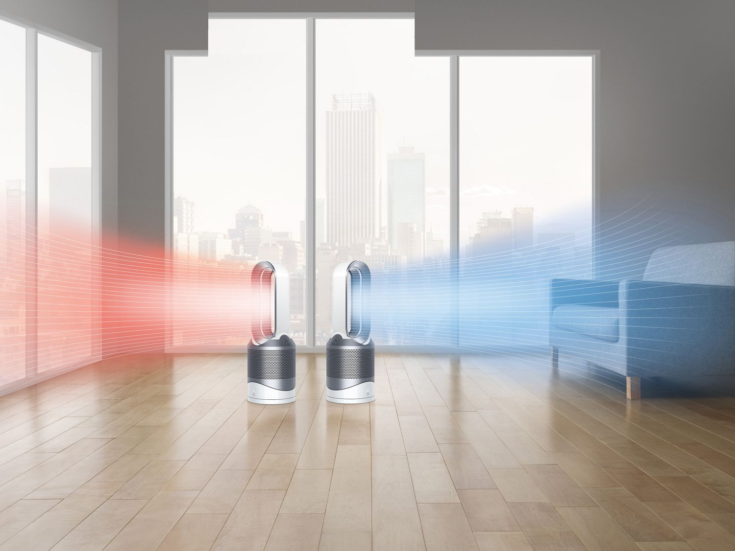 Dyson Pure Hot + Cool Link™ air purifier + heater for business | Dyson