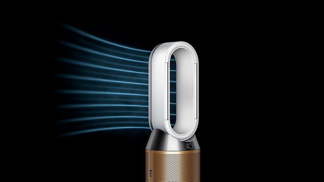 Dyson purifier humidifer in Diffused mode