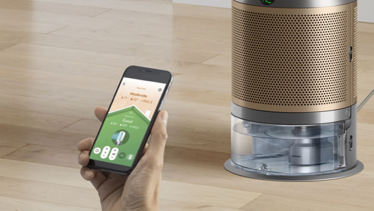 Dyson Link app for air purifier humidifier