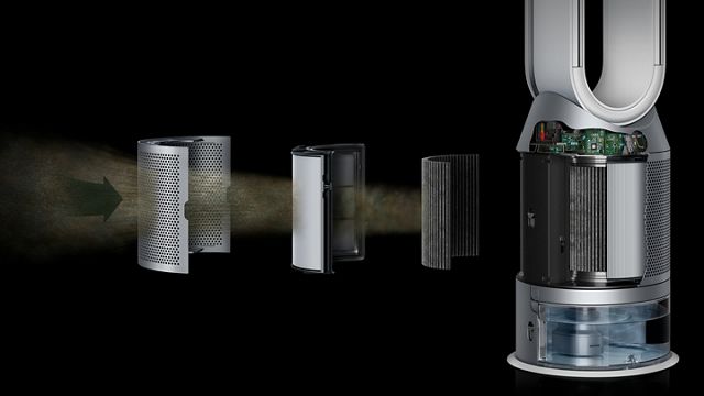 Ventilateur-purificateur-humidificateur Dyson Purifier Humidify+Cool PH03  (Noir/Nickel), Pièces et accessoires