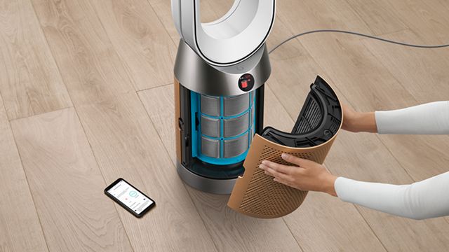 Purifier Hot+ Cool HP2 De-NOx​ (Nickel/Gold) | Dyson