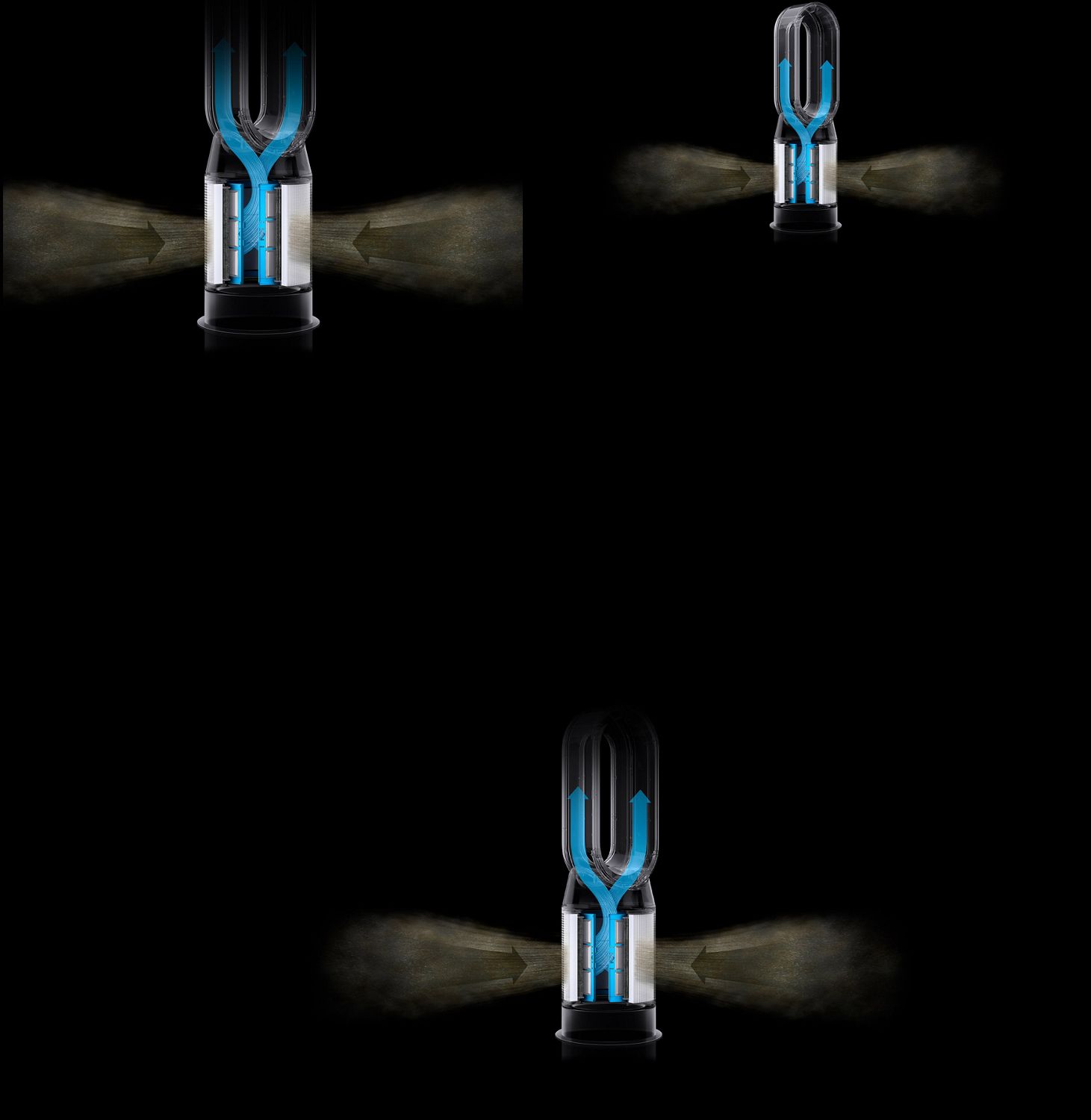 Graphic of Dyson filtration system. Graphic of Dyson filtration system.