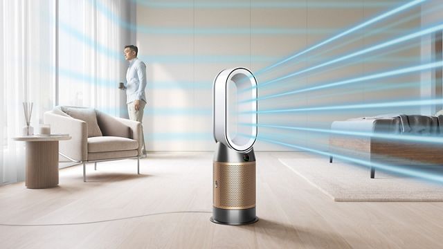 Purifier Hot+ Cool HP2 De-NOx​ (Nickel/Gold) | Dyson