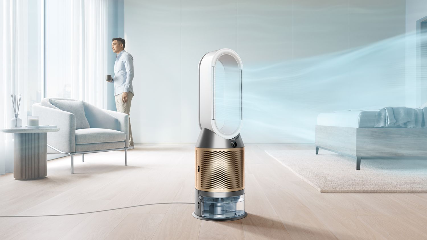 Dyson Purifier Humidify+Cool PH2 De-NOx 加湿空気清浄機 ホワイト/ゴールド (PH05 WG) | ダイソン 公式サイト